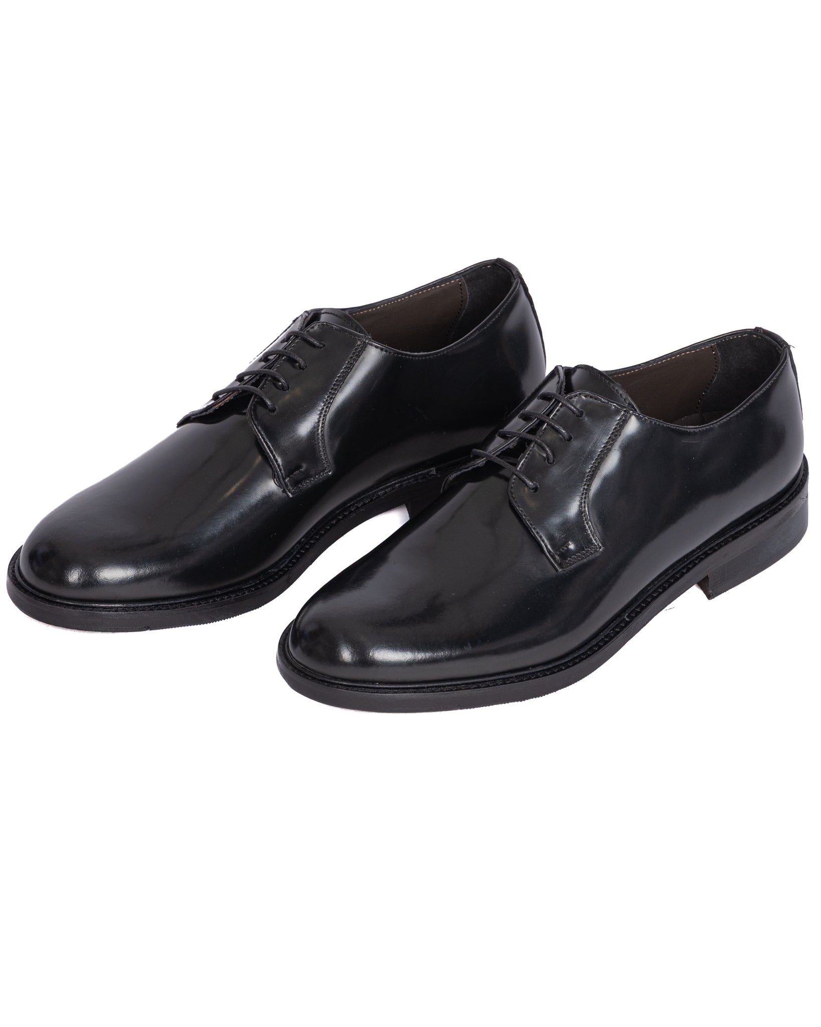 Derby Edgar en cuir noir