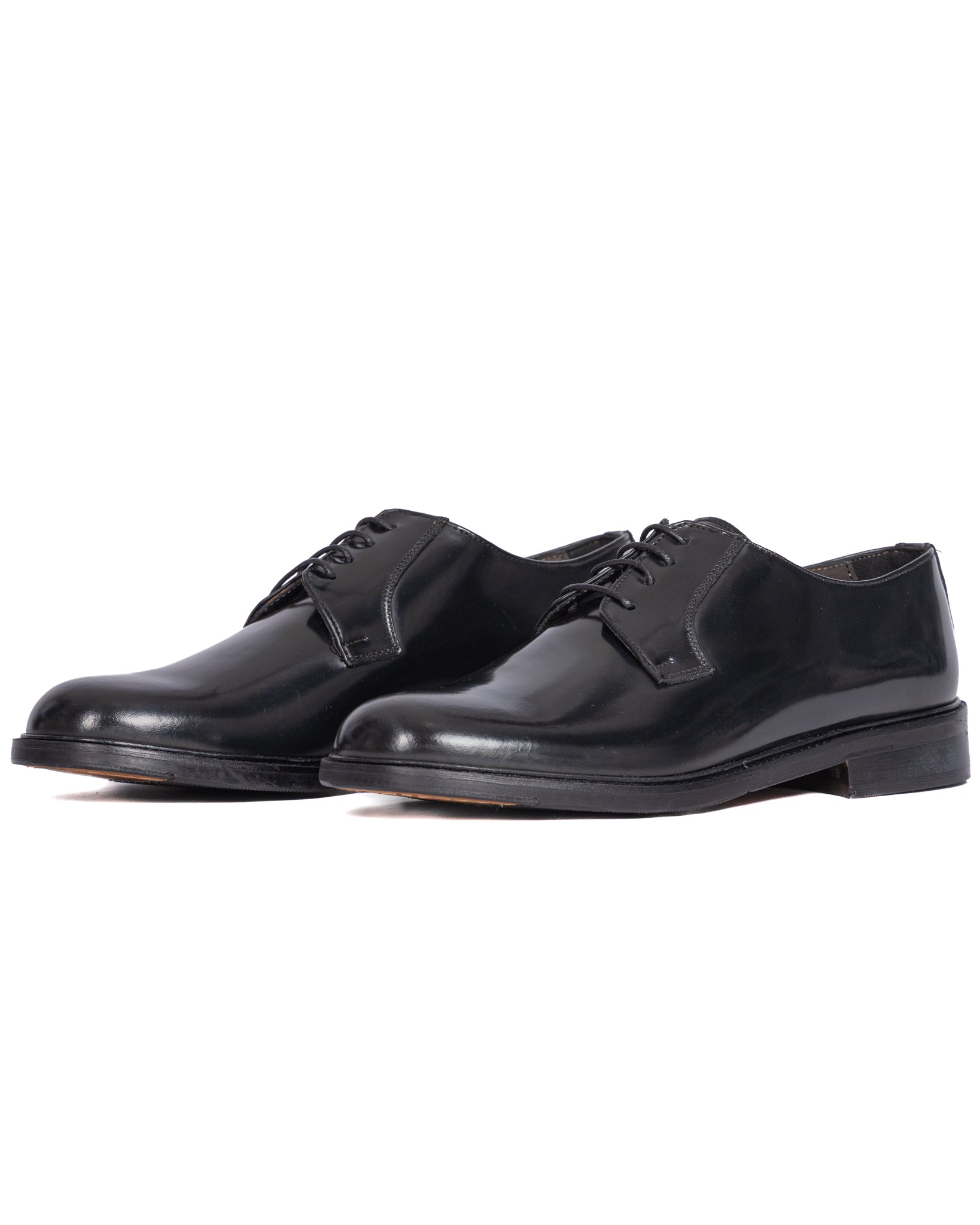 Derby Edgar en cuir noir