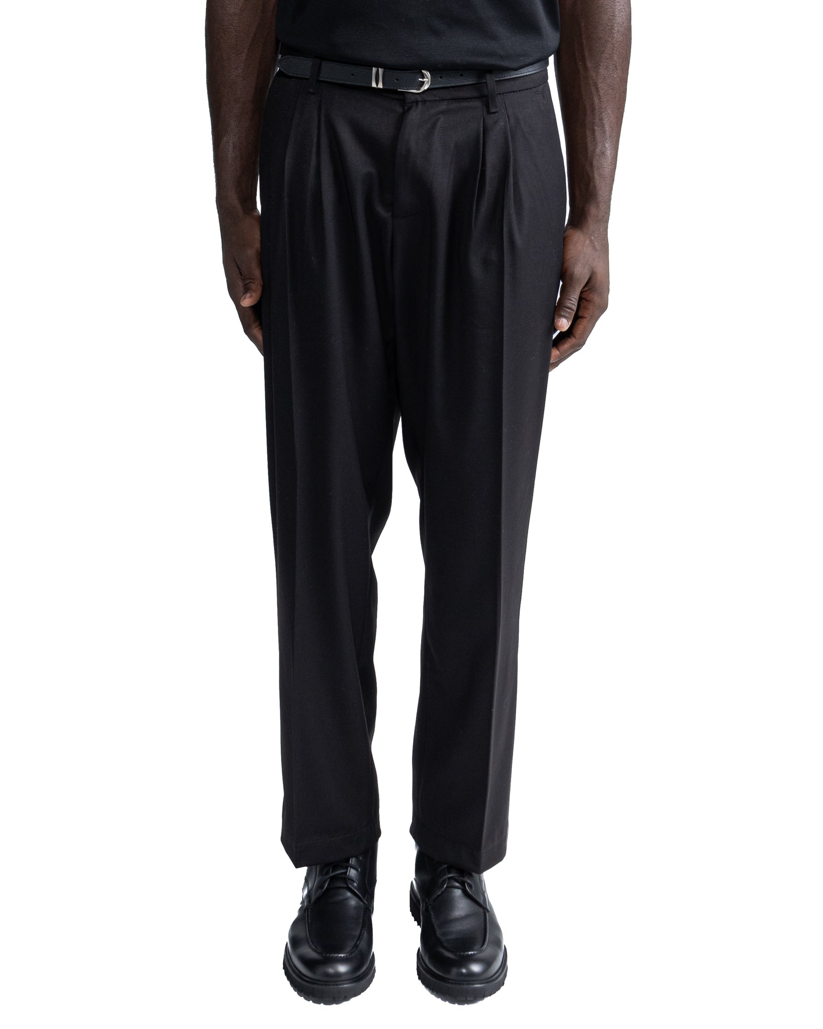 Pantalone largo Kevin nero