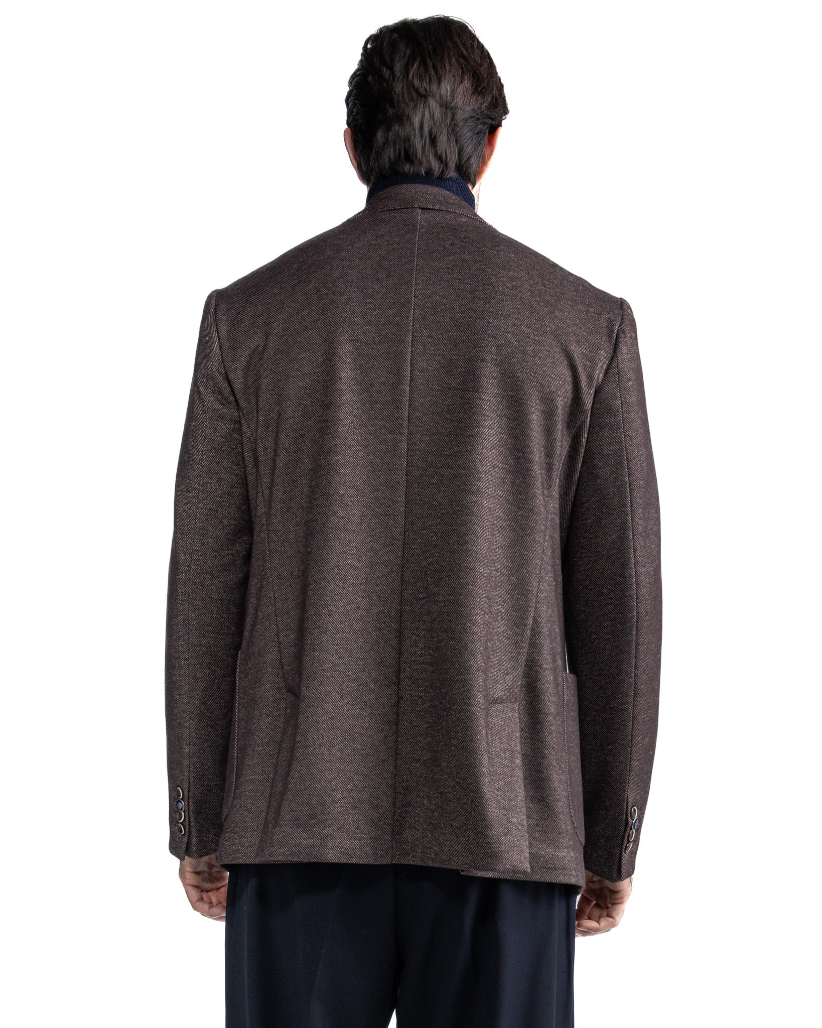 Veste Ayrton en sergé foncé