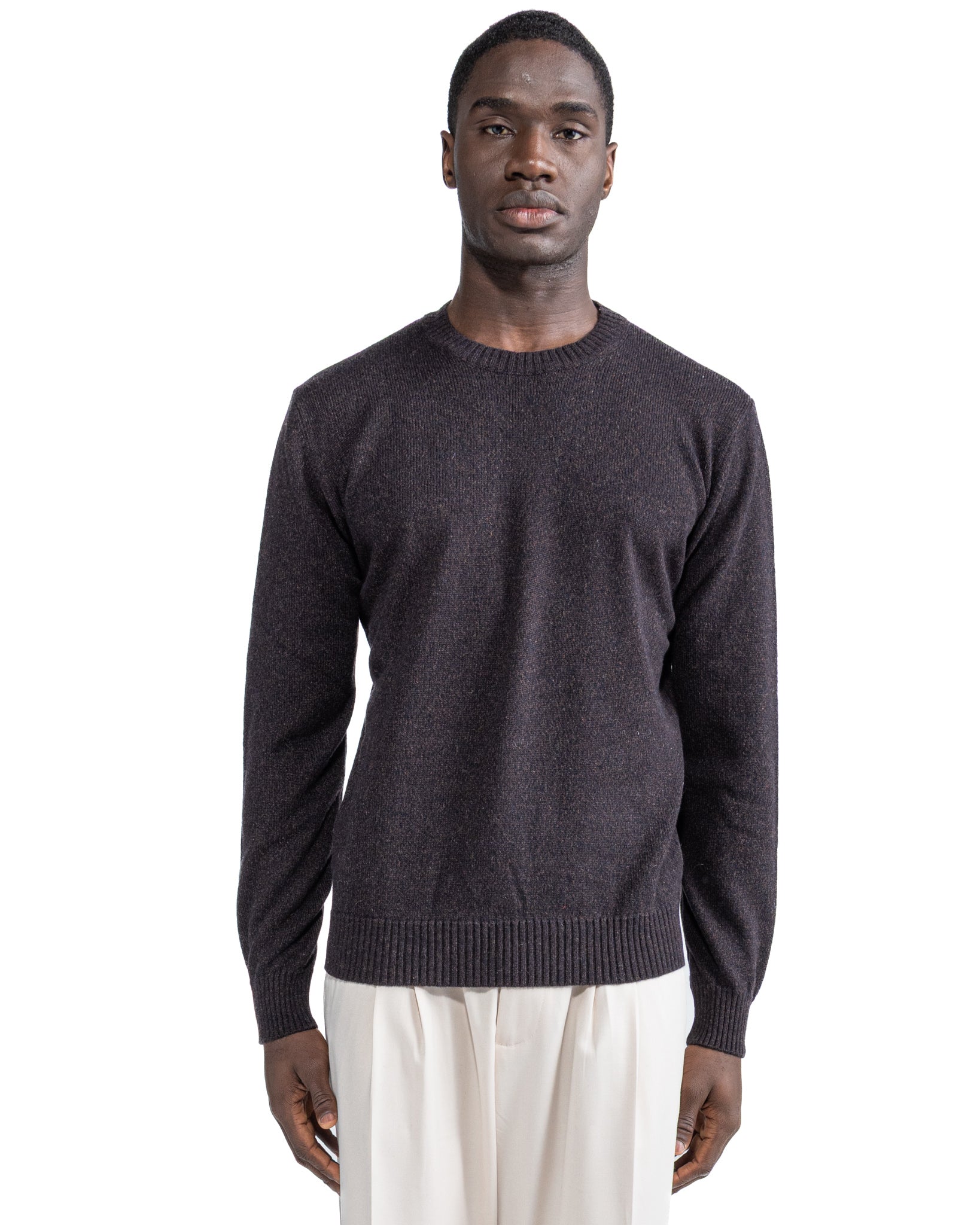 Girocollo Willie in bouclè moro