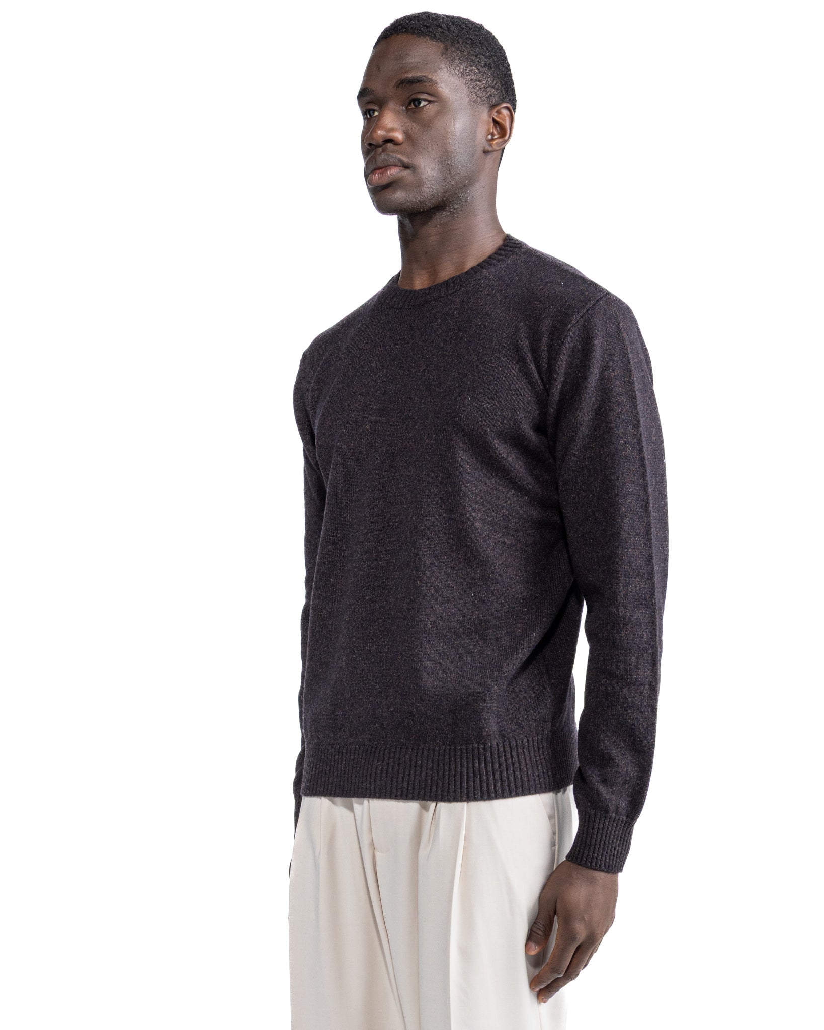 Girocollo Willie in bouclè moro