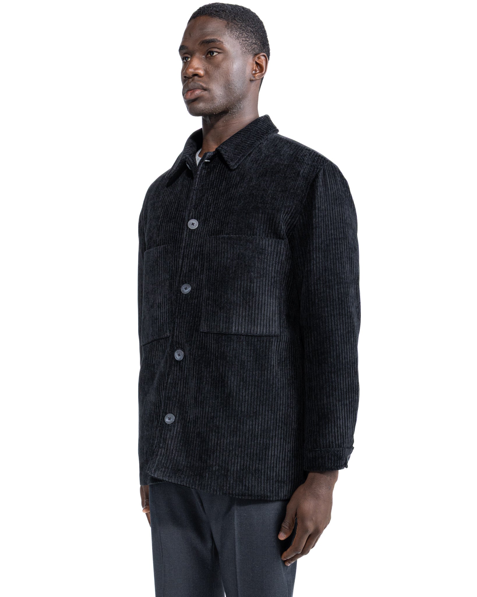 Giacca oversize Jeremie in velluto nero