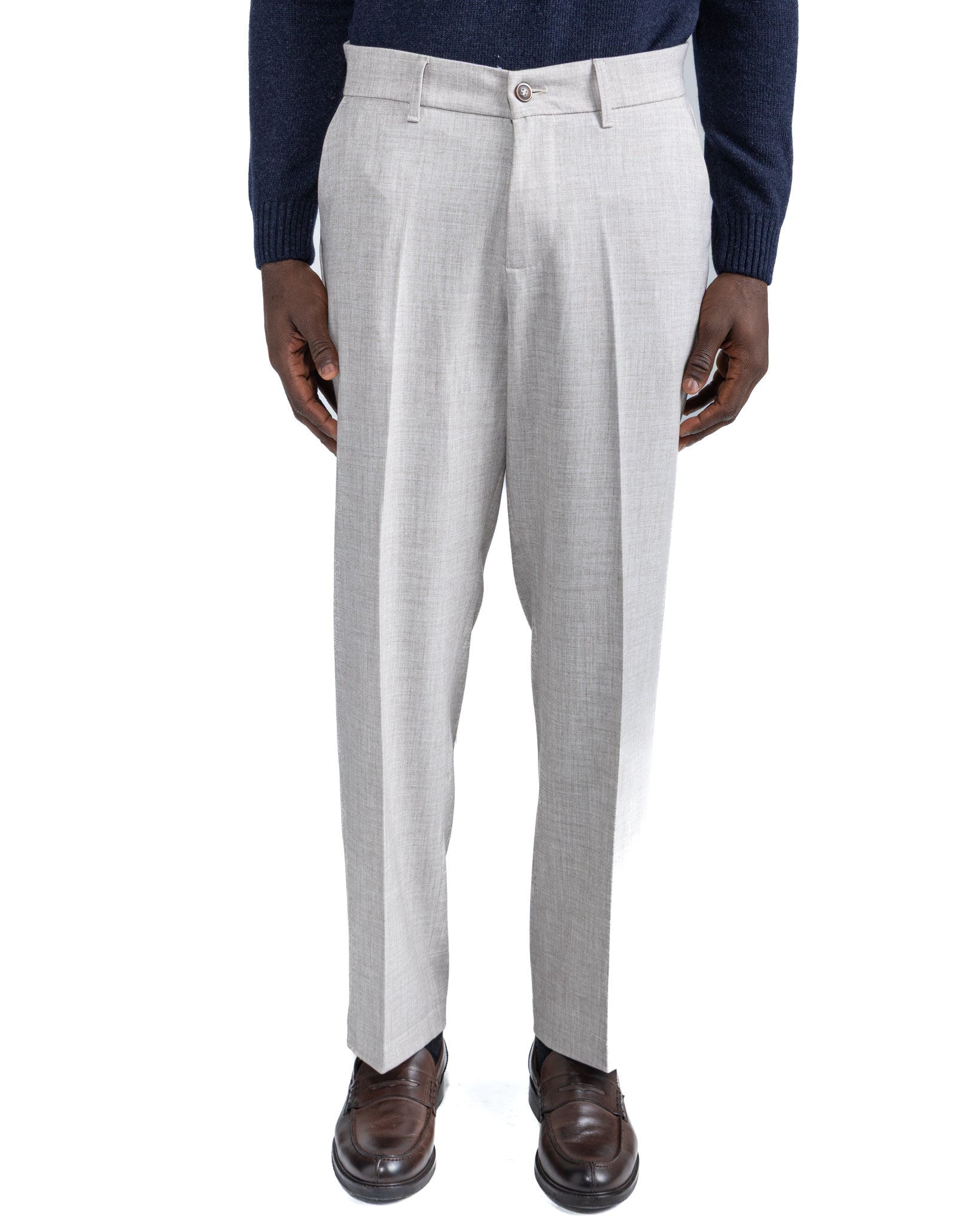 Pantalon large Zeiis Sand