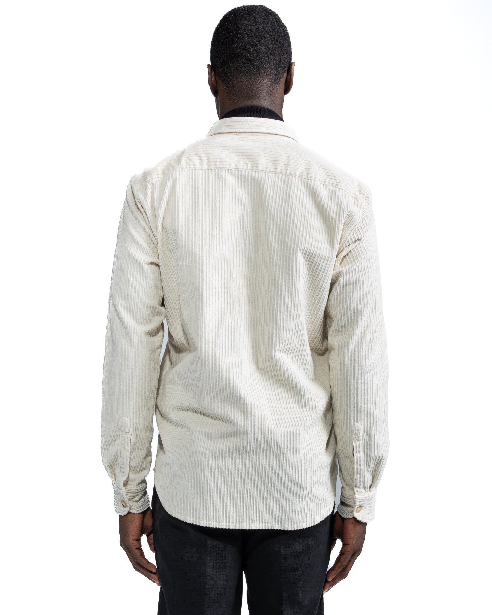 Atlantis Cream Velvet Shirt
