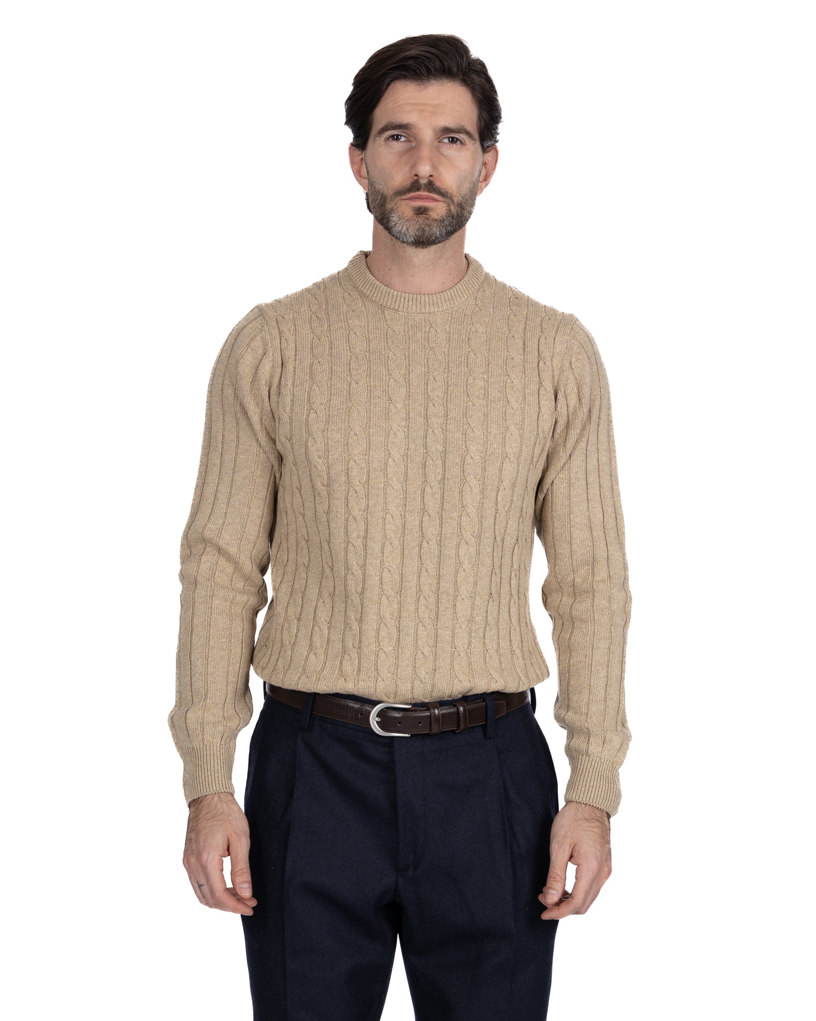 Beige Tambora Braided Choker