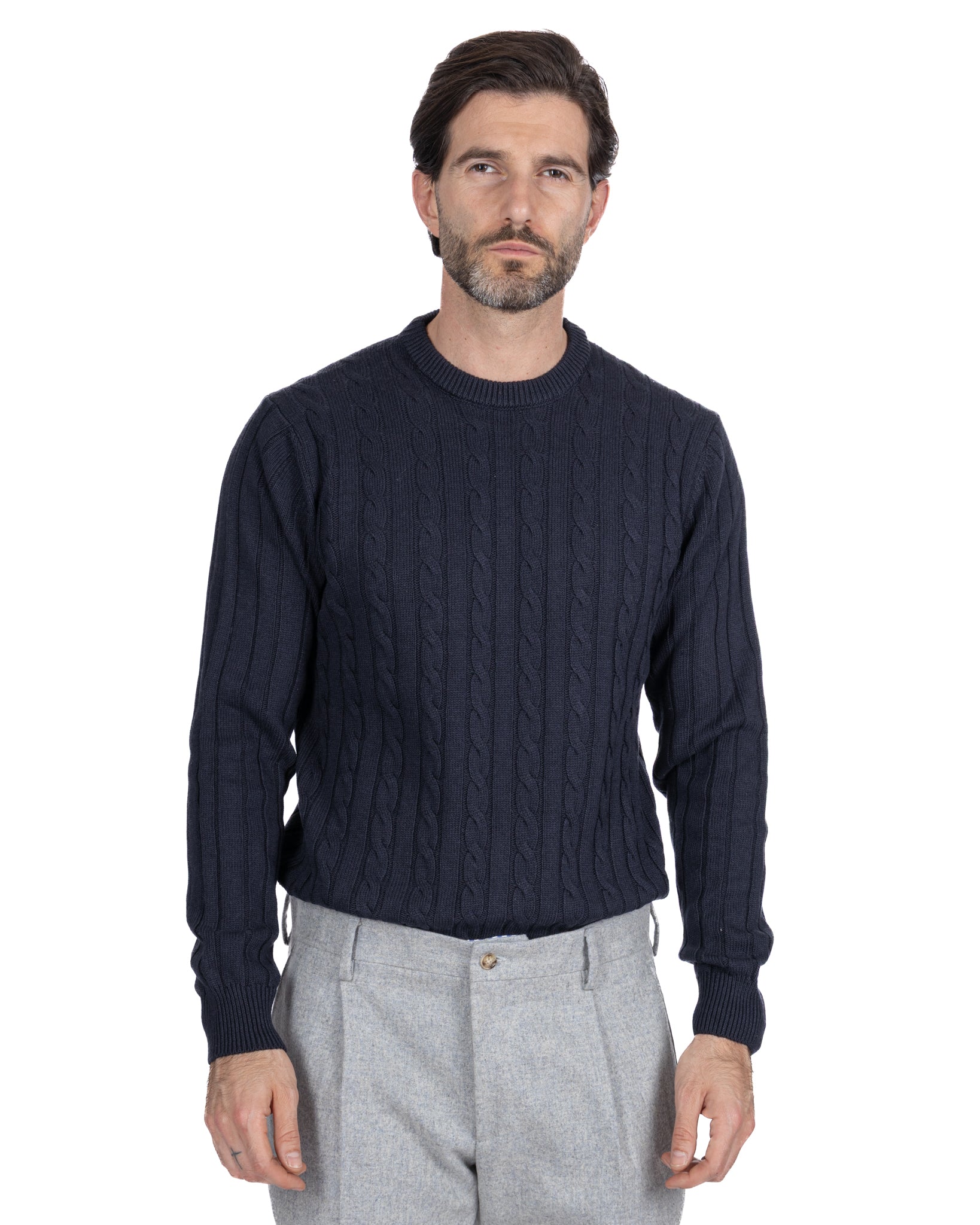 Tambora Choker with Blue Braids