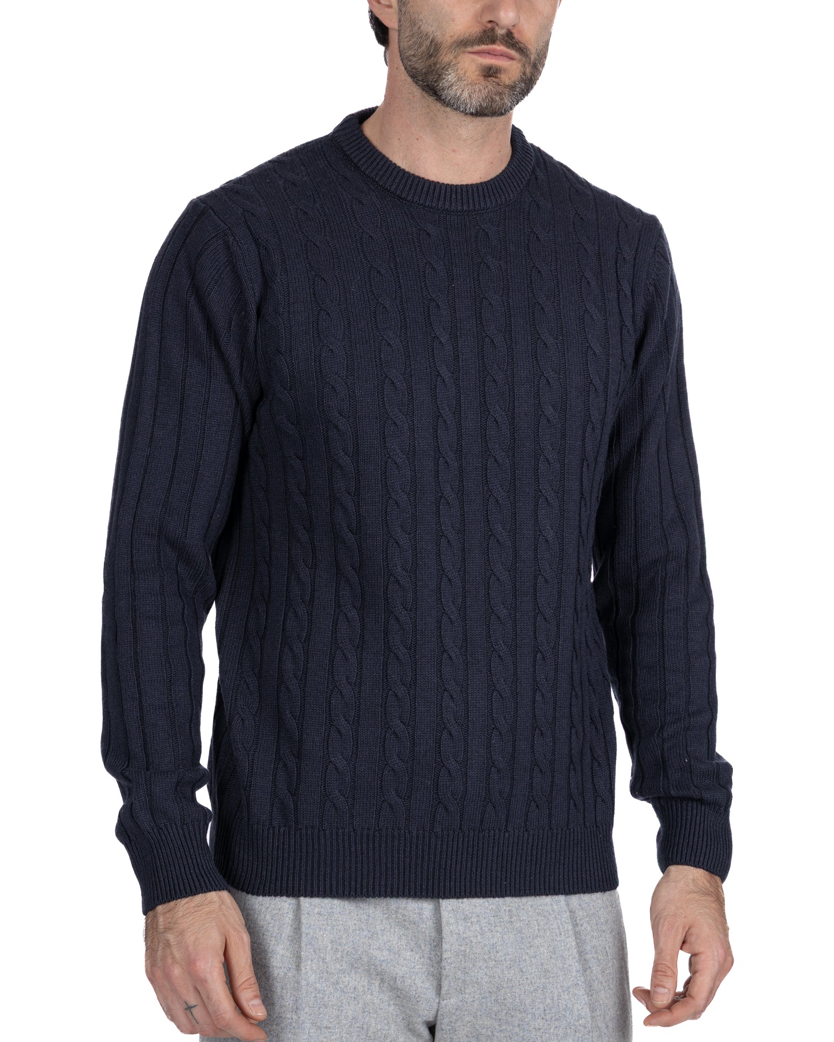 Tambora Choker with Blue Braids