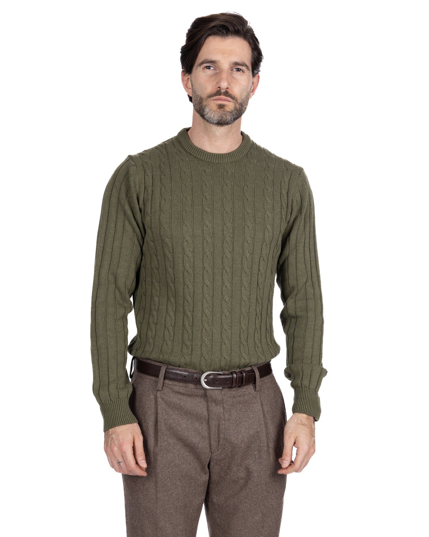 Tambora Green Braided Choker