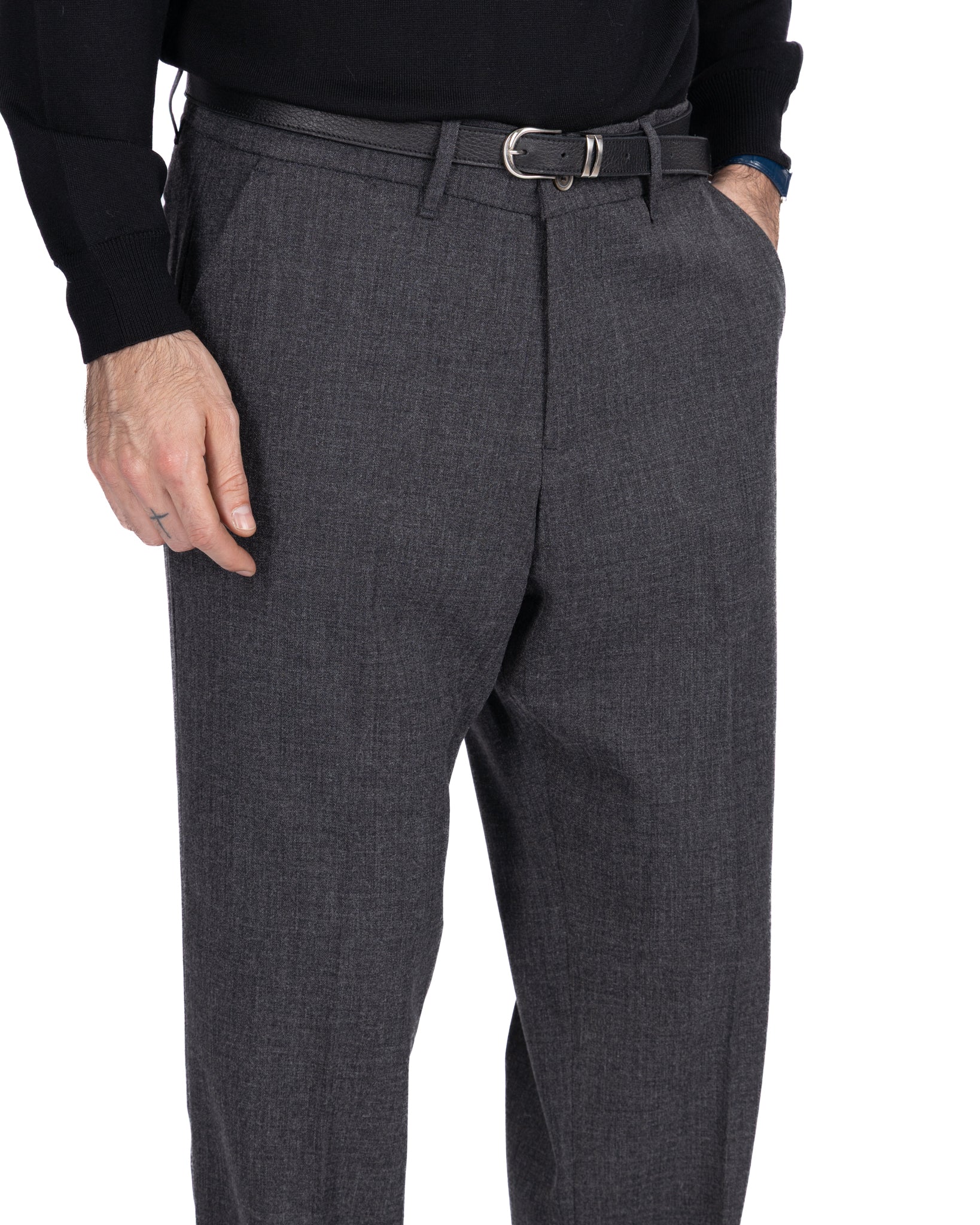 Pantalone largo Zeiis antracite