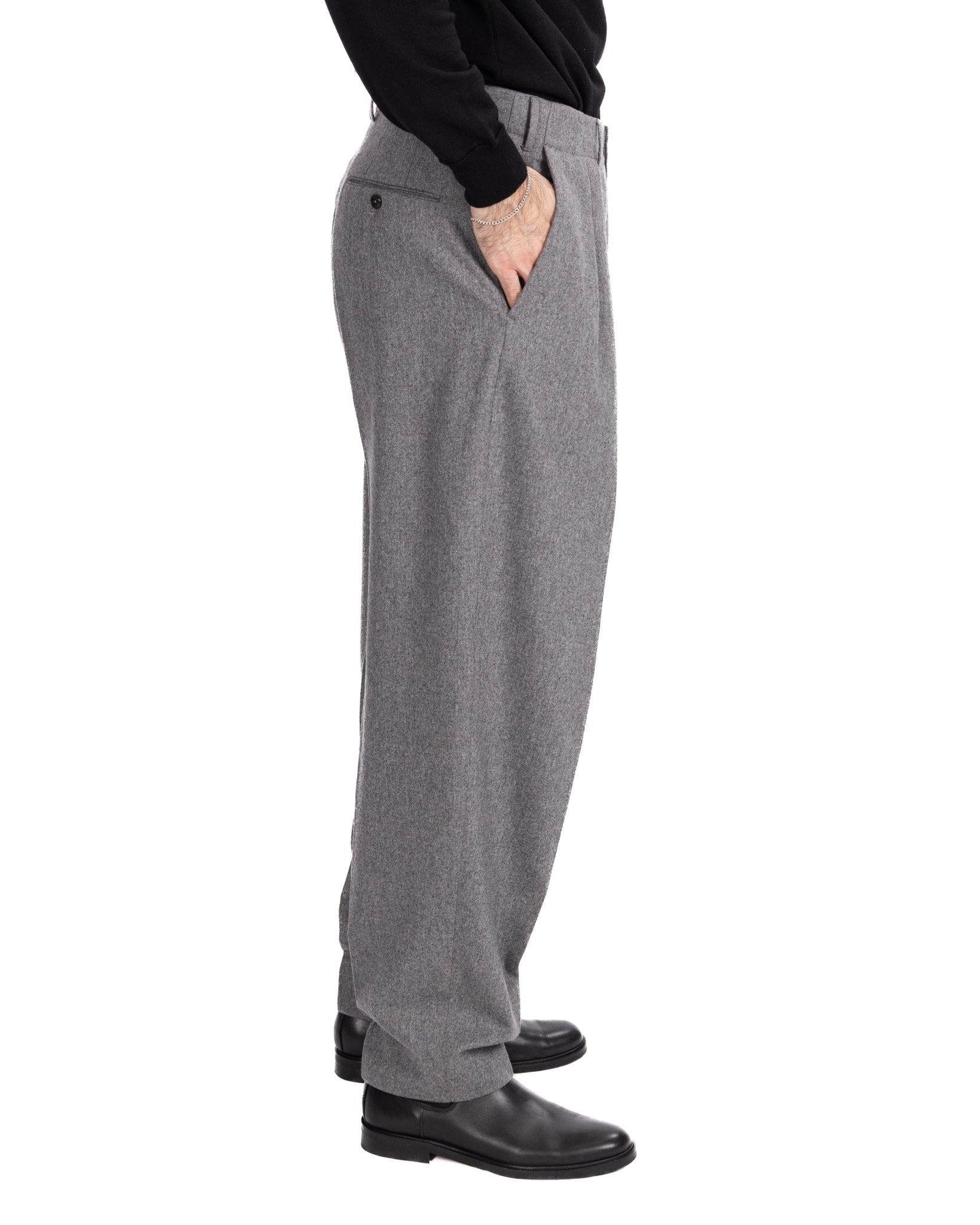 Pantalone Over grigio Vitale Barberis Canonico