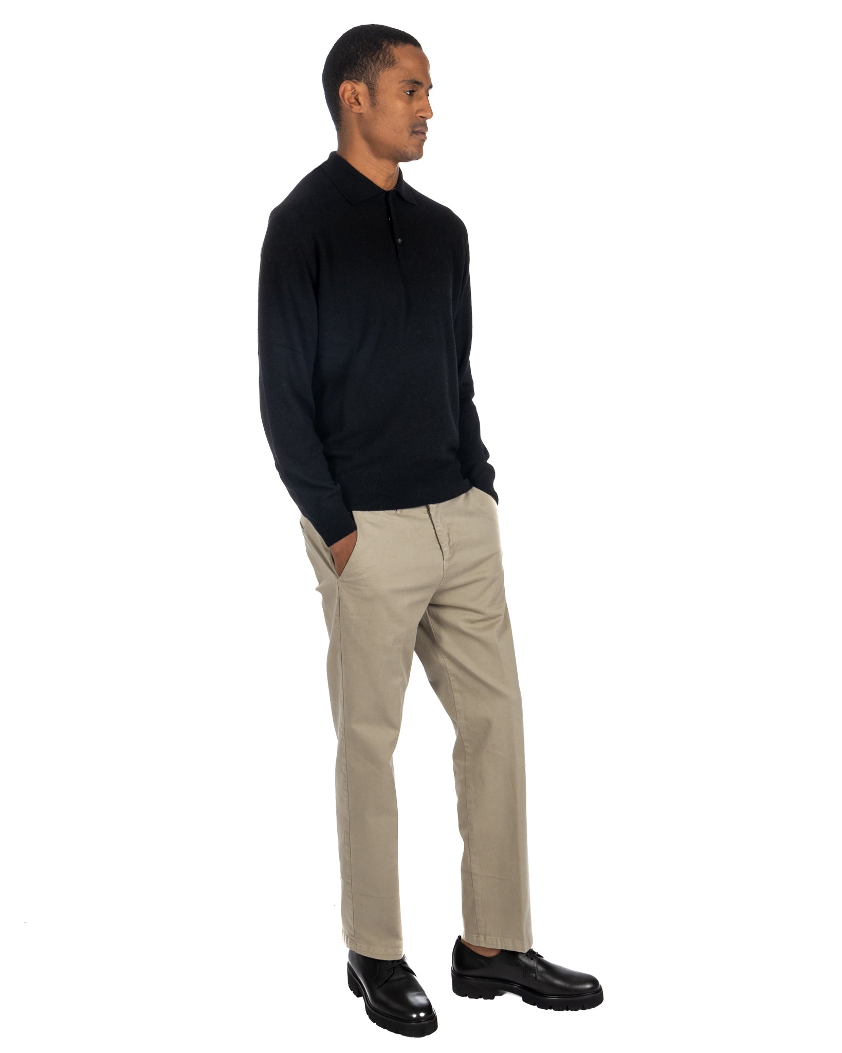 Sorrento - wide trousers with twine bottom