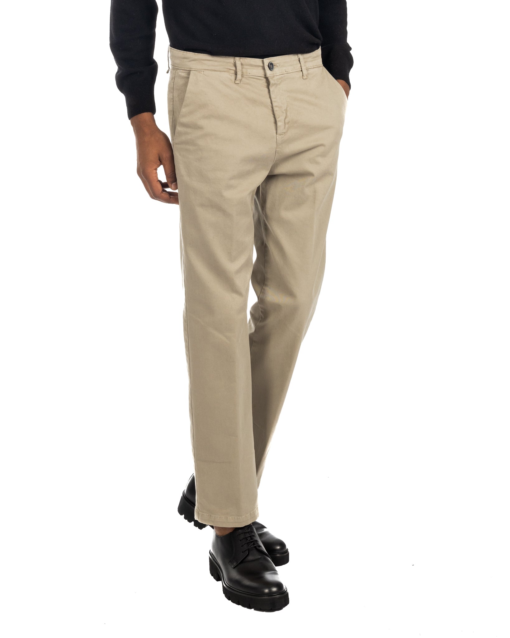 Sorrento - wide trousers with twine bottom