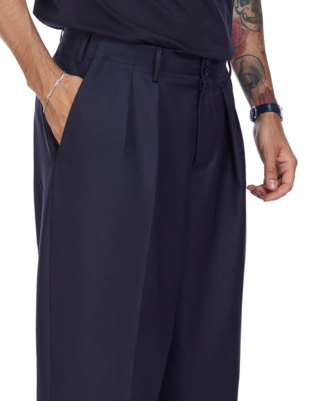 Pantalone Over blu Vitale Barberis Canonico