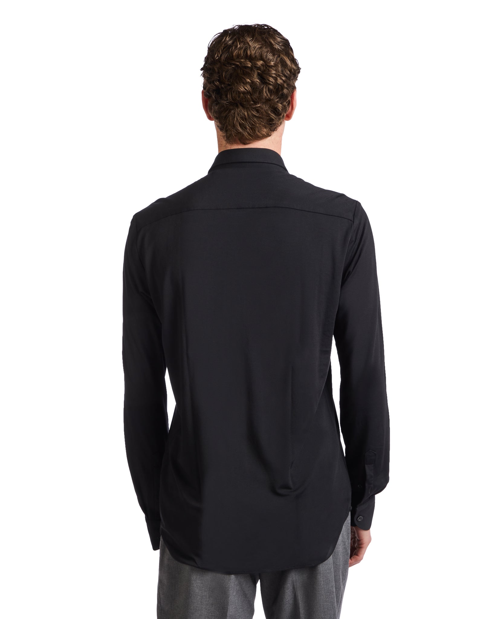 Camisa Radice de punto negro