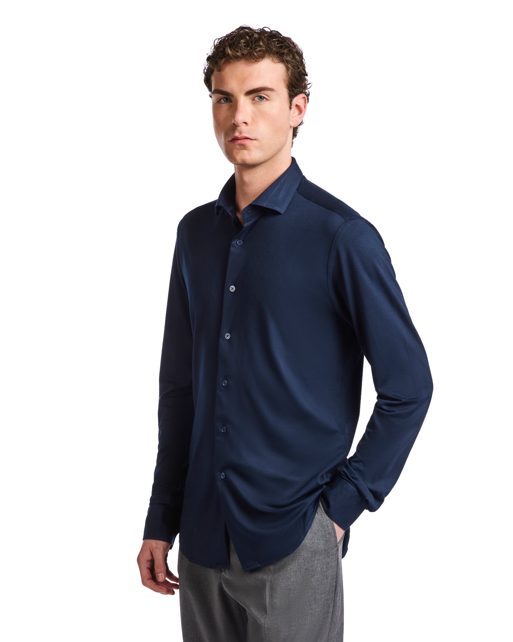 Camiseta Radice de punto azul