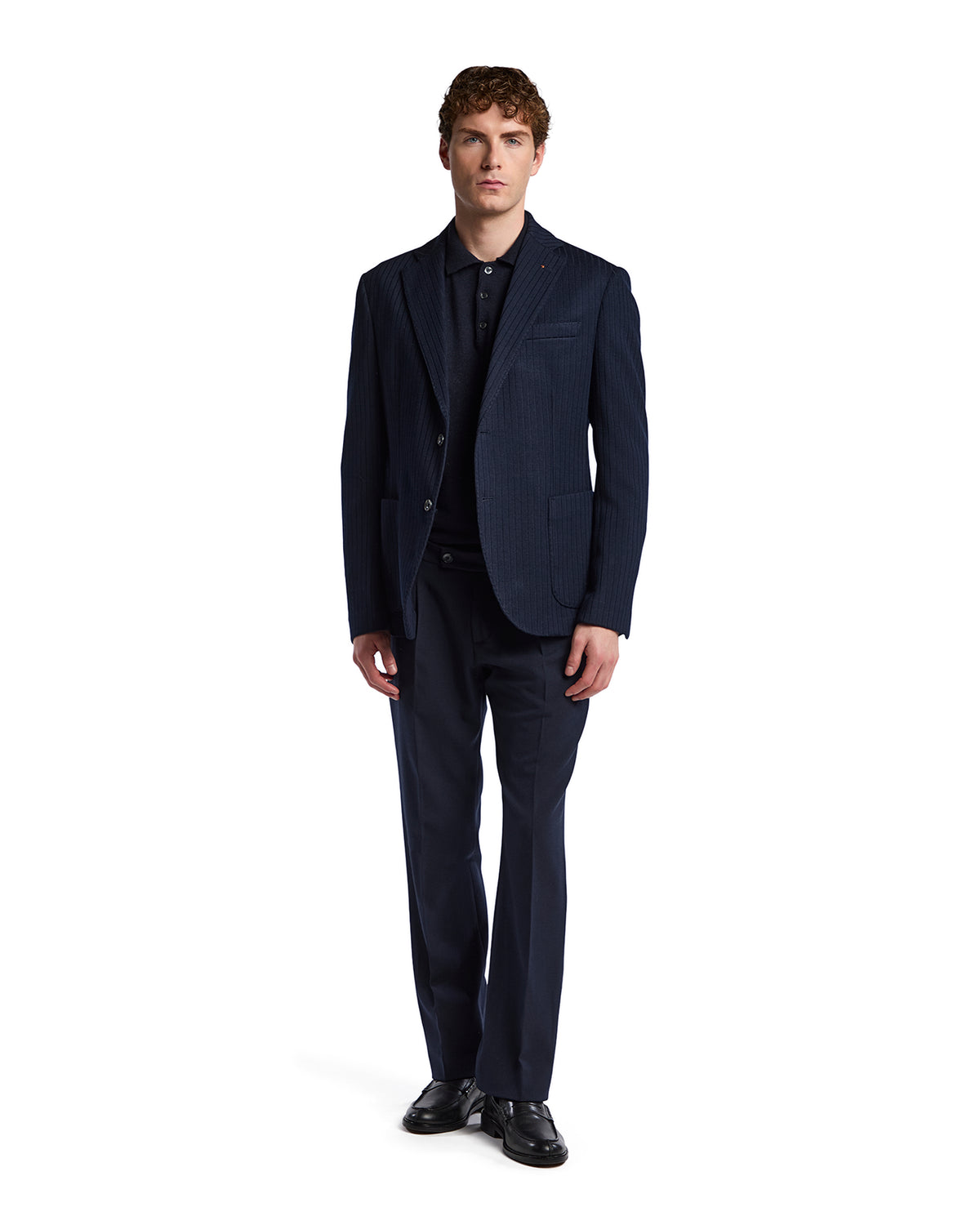 Verti blue pinstripe jacket