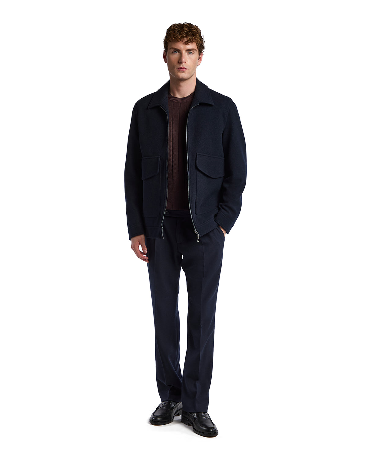 Cappotto Vulcano blu