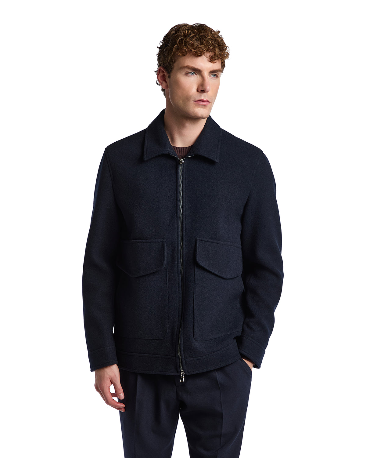 Cappotto Vulcano blu