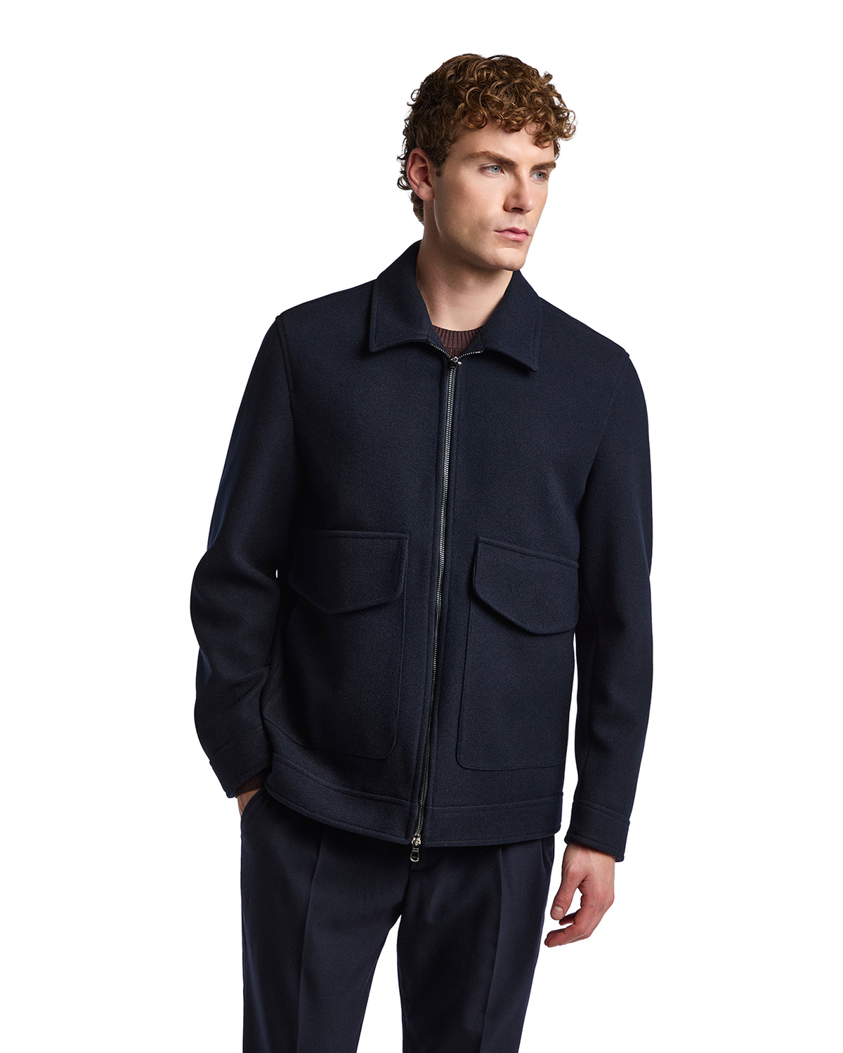 Cappotto Vulcano blu
