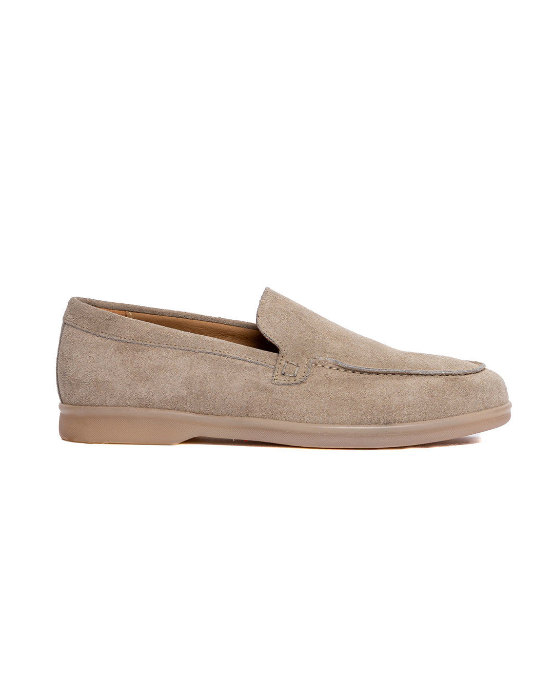 Valeri - beige suede moccasin