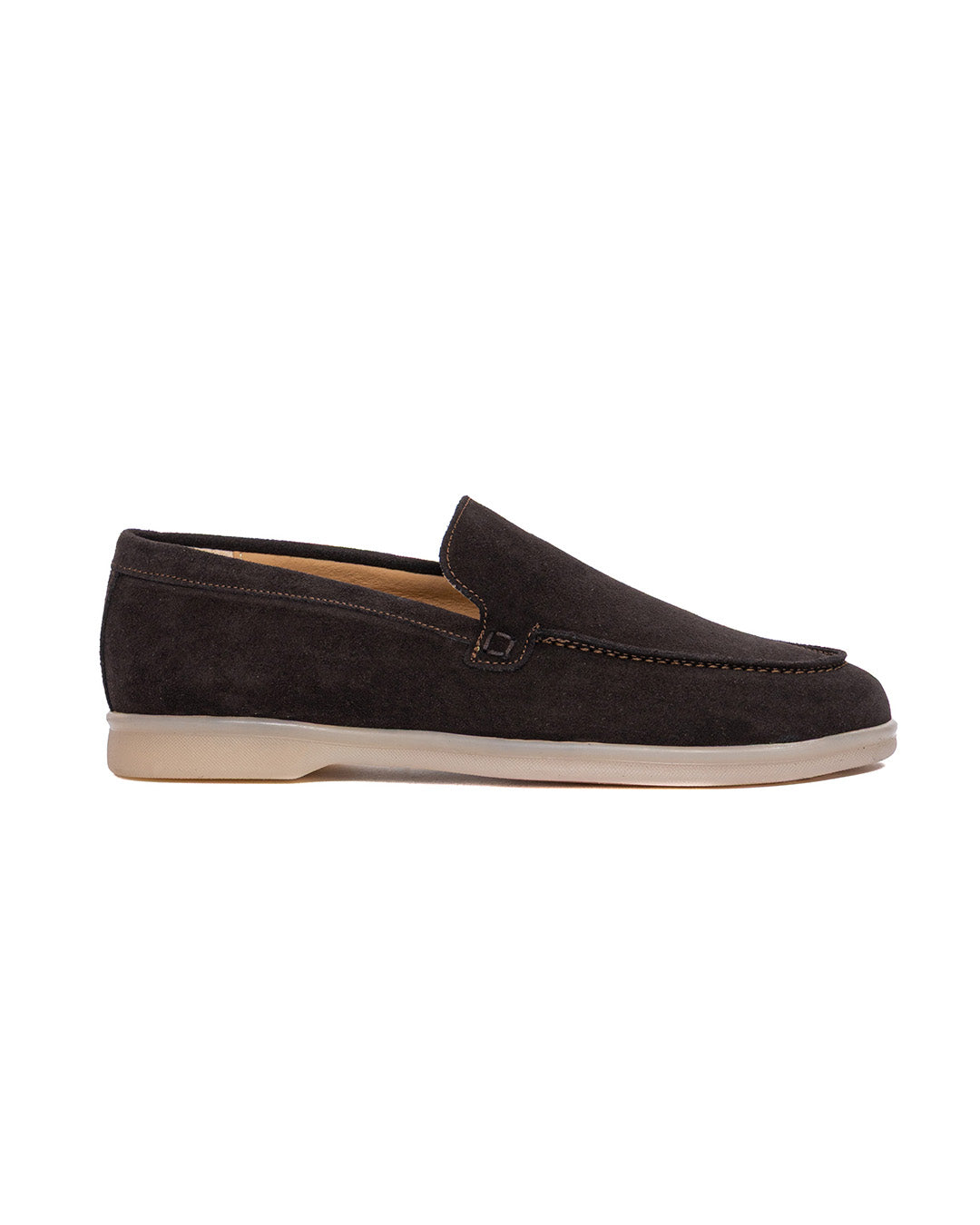 Valeri - dark brown suede moccasin