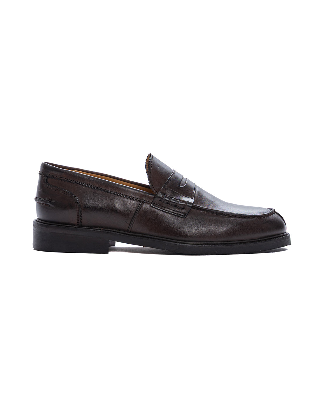 Joseph - dark brown leather college