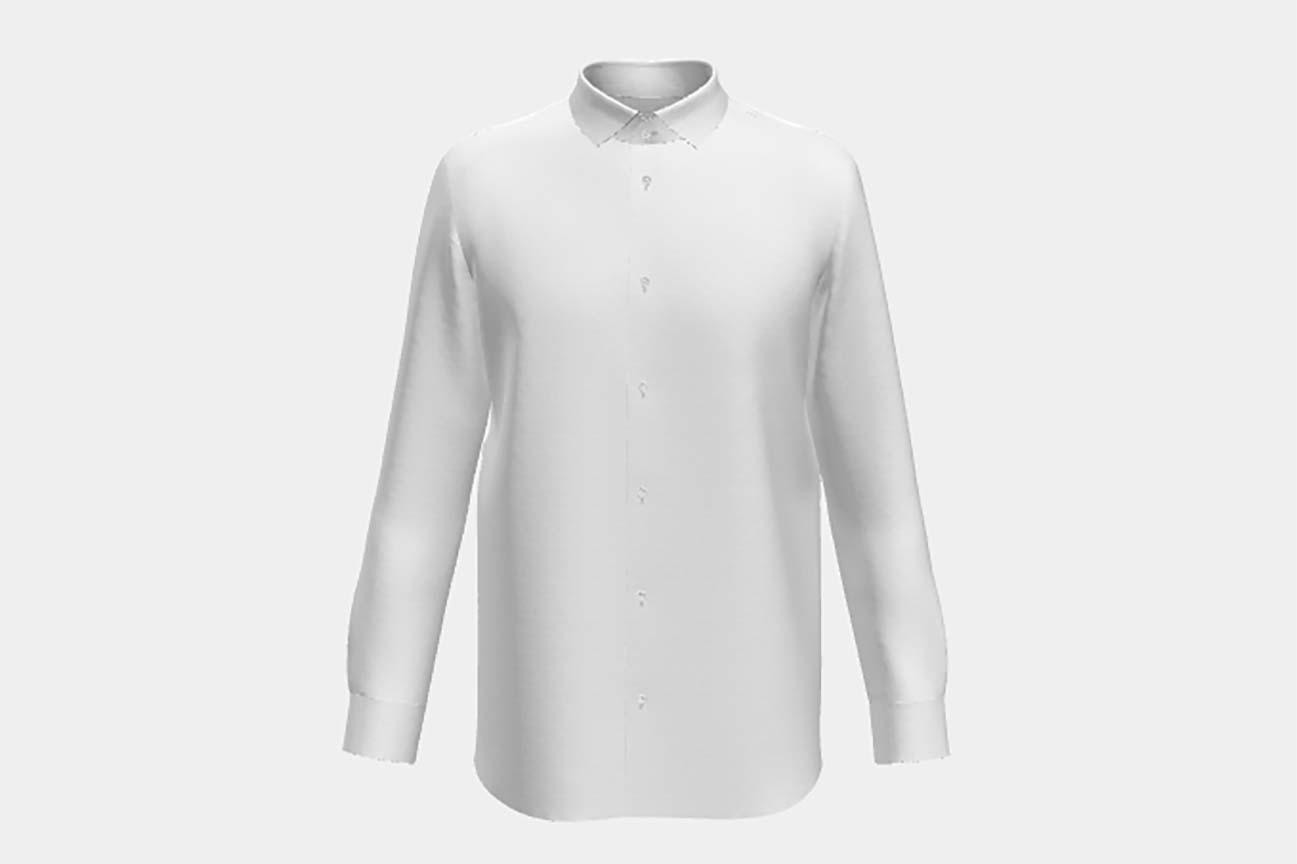 Chemise tailleur blanche