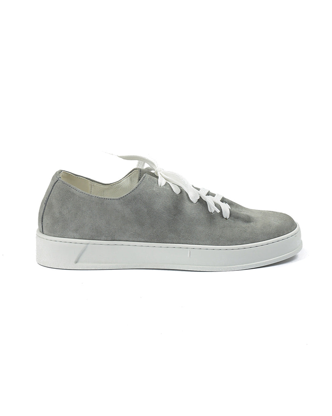 Steph - Baskets en daim gris