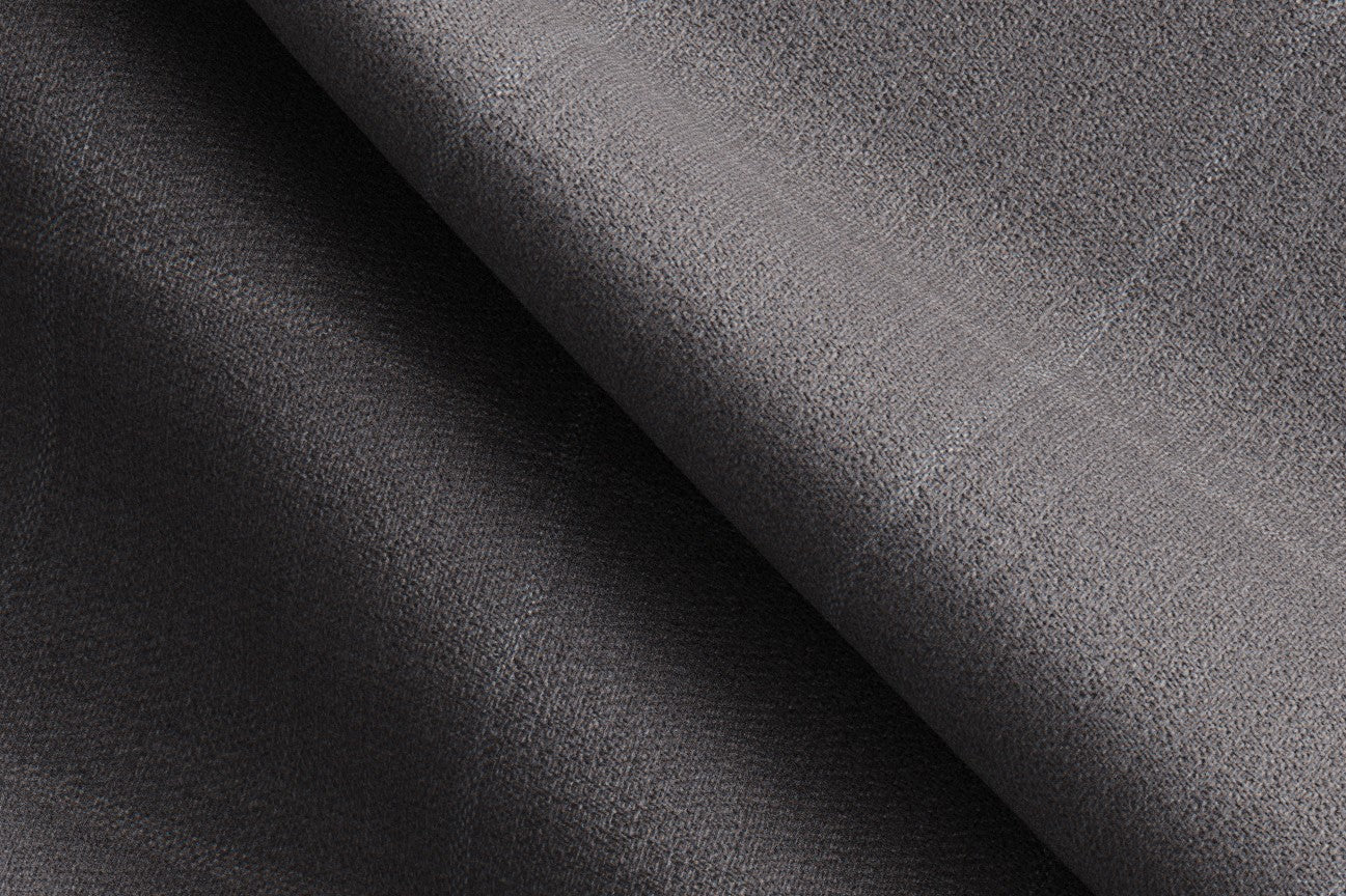 Pantalone con fascia su misura lana 110s grigio Canonico