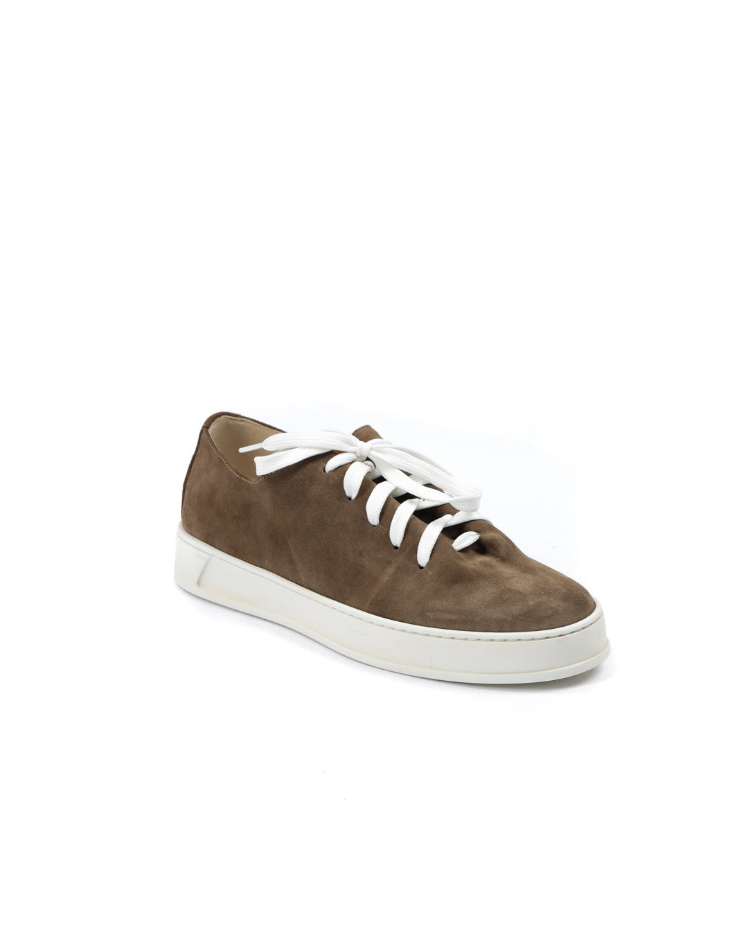 Steph - Mud suede sneakers