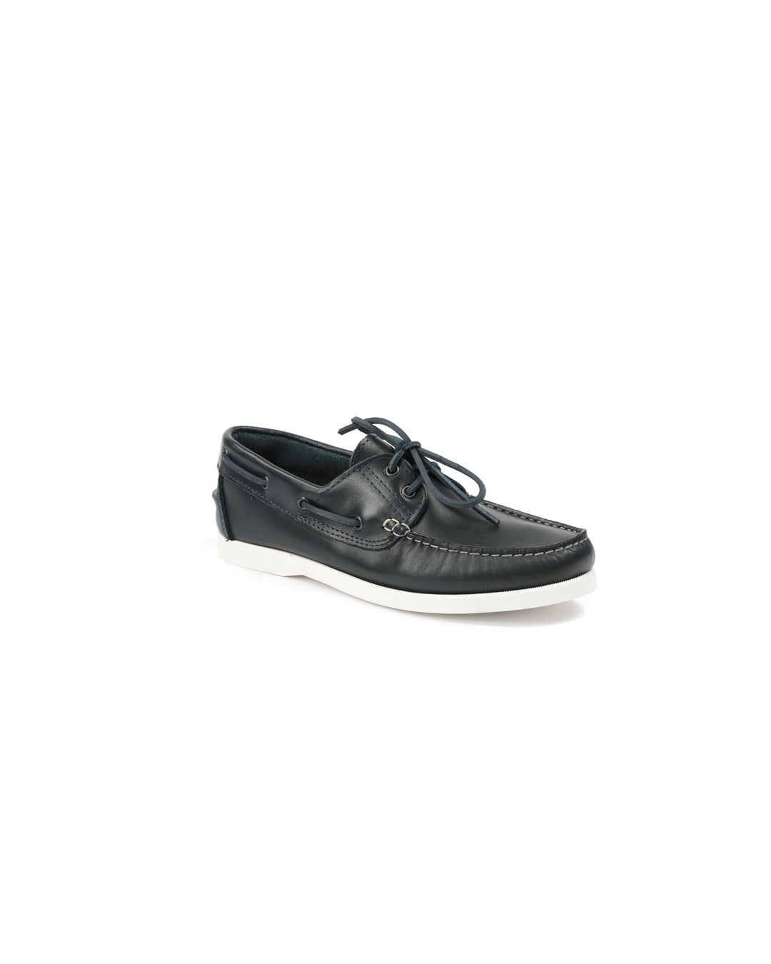 Jimmy - bateau en cuir bleu