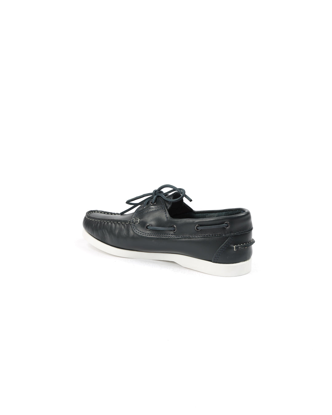 Jimmy - bateau en cuir bleu