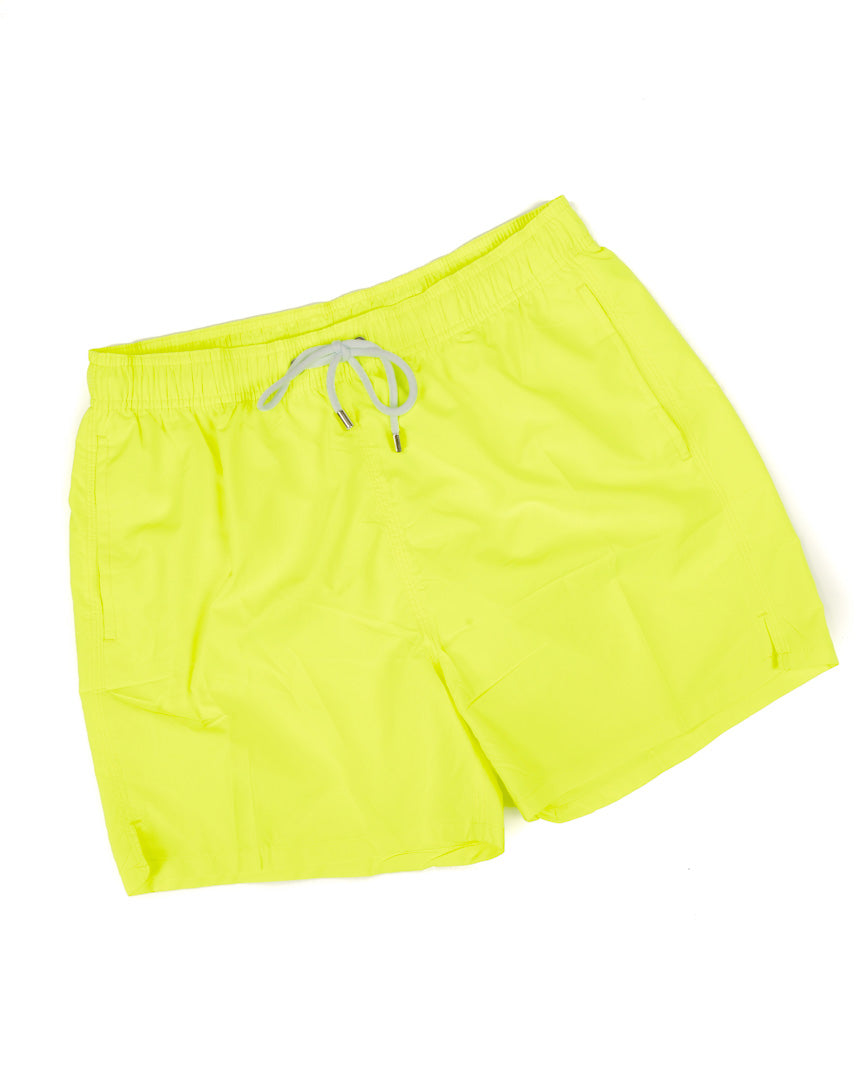 Maillot de bain - Jaune fluo uni