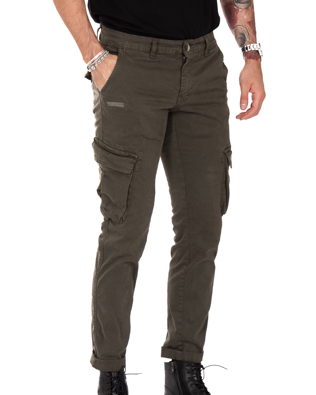 Roy - military cargo trousers