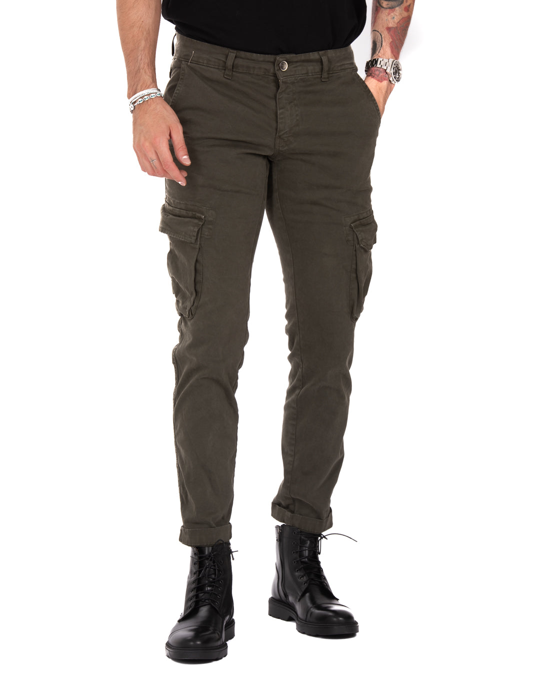 Roy - military cargo trousers