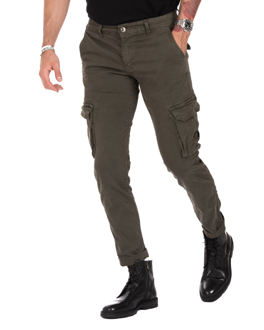 Roy - military cargo trousers