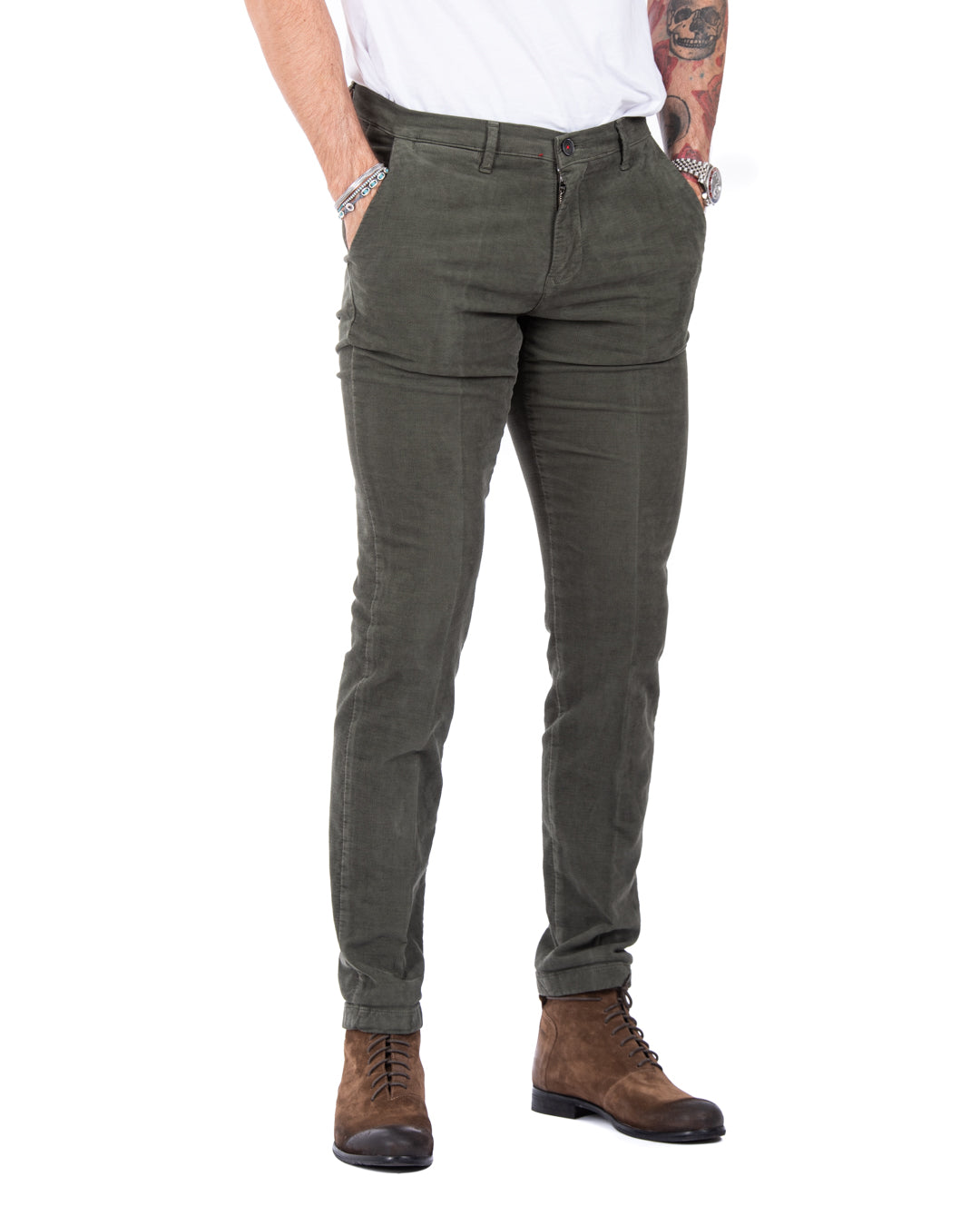 Job - military moleskin trousers