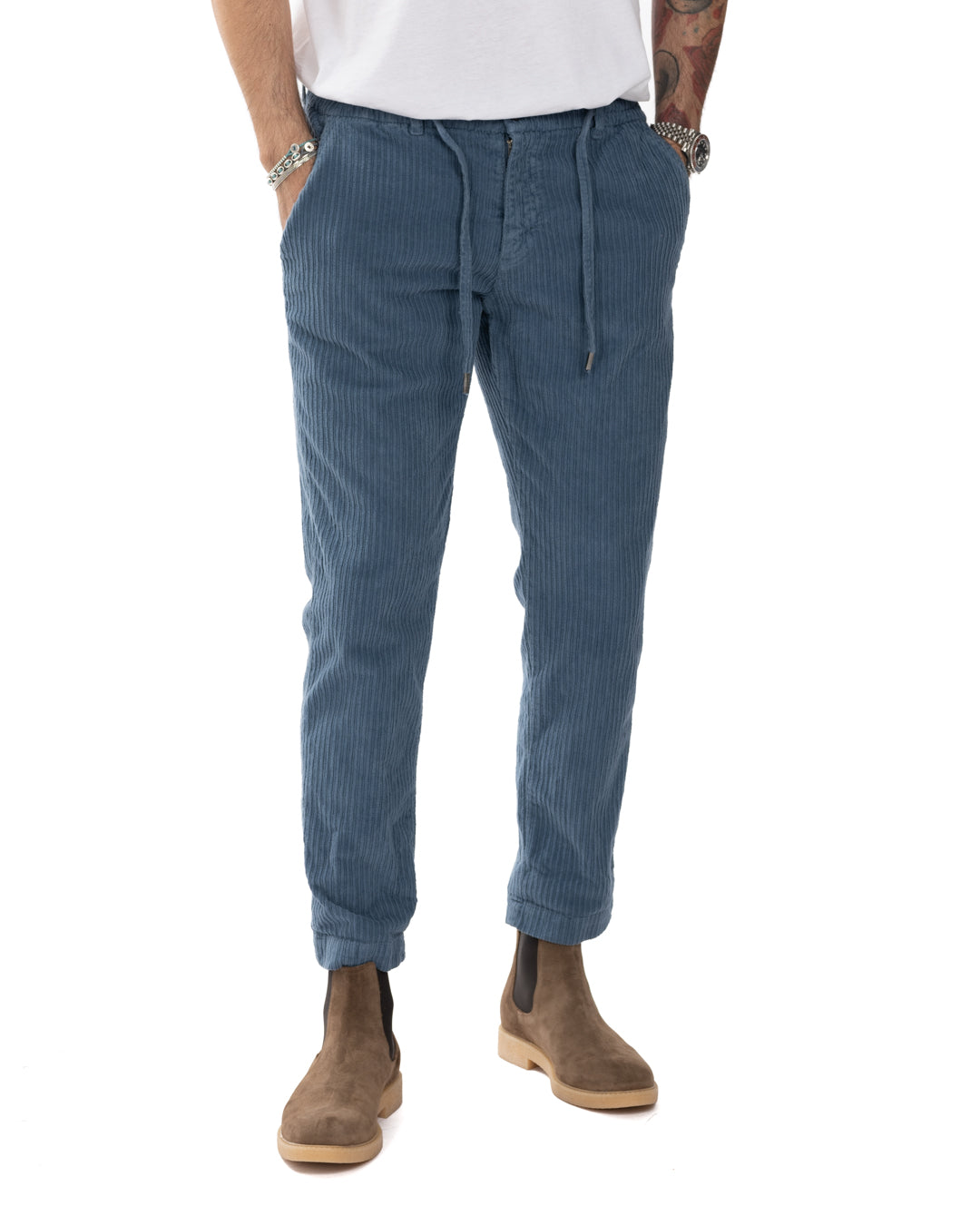 Kim - pantalon rocker en jean en velours