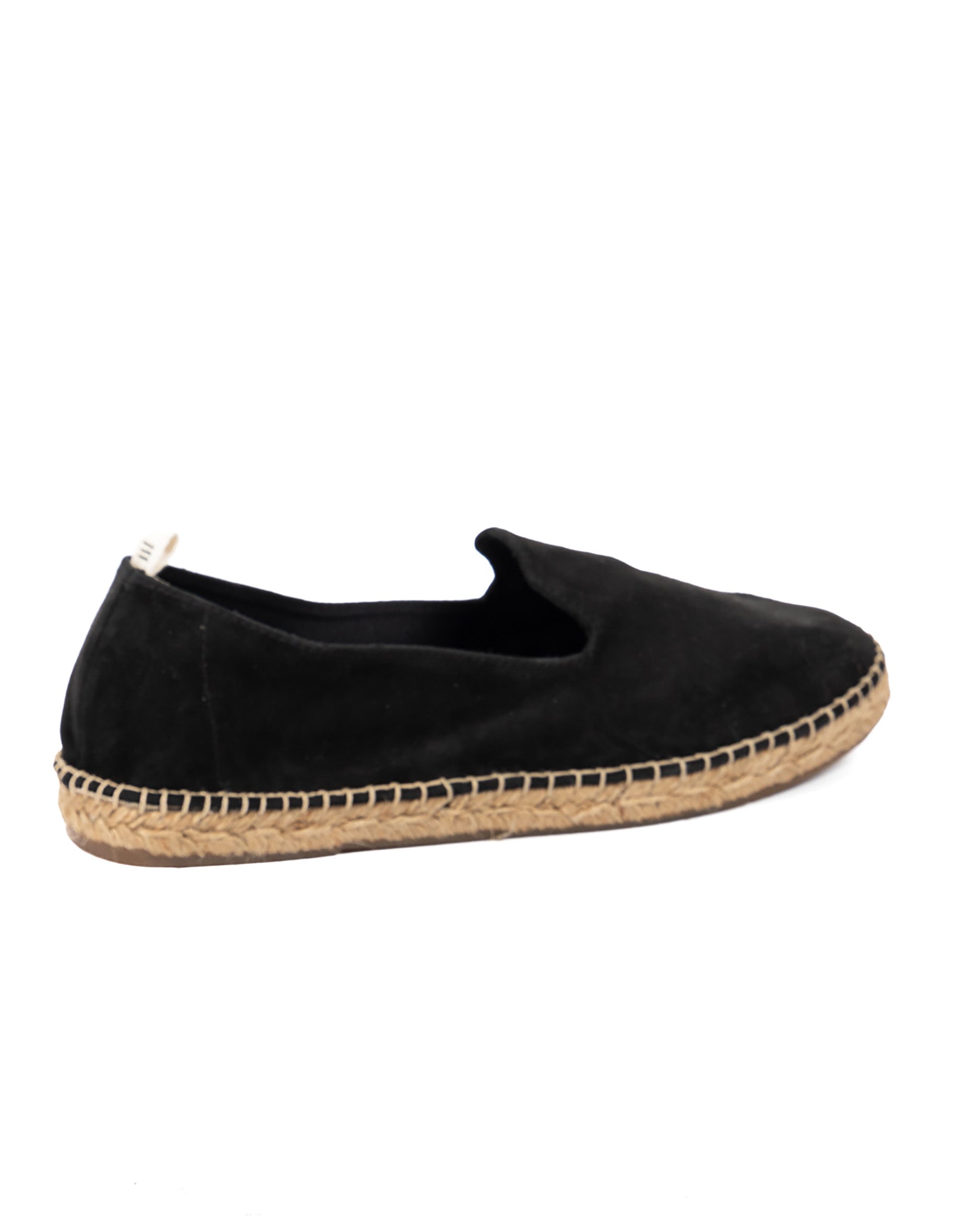 Athens - black suede espadrilles