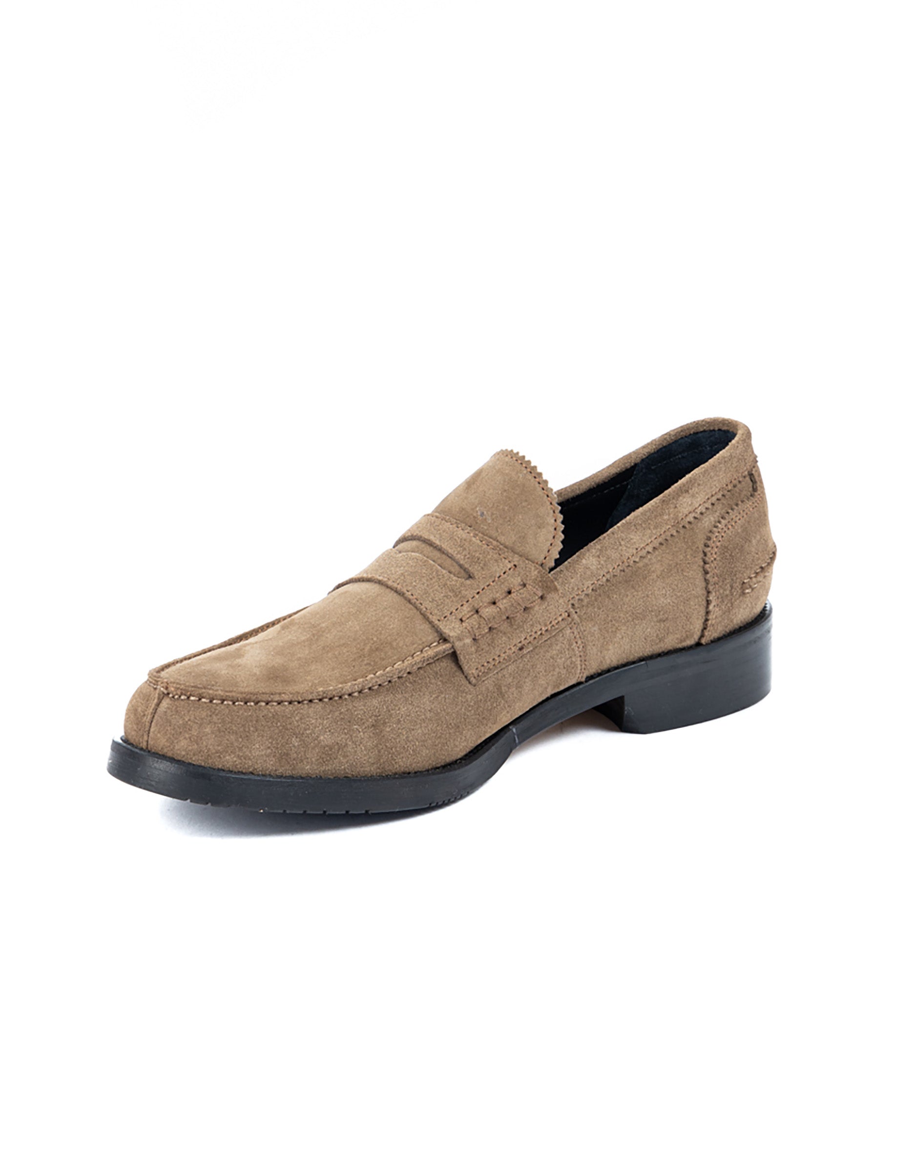 Leonardo - beige suede college