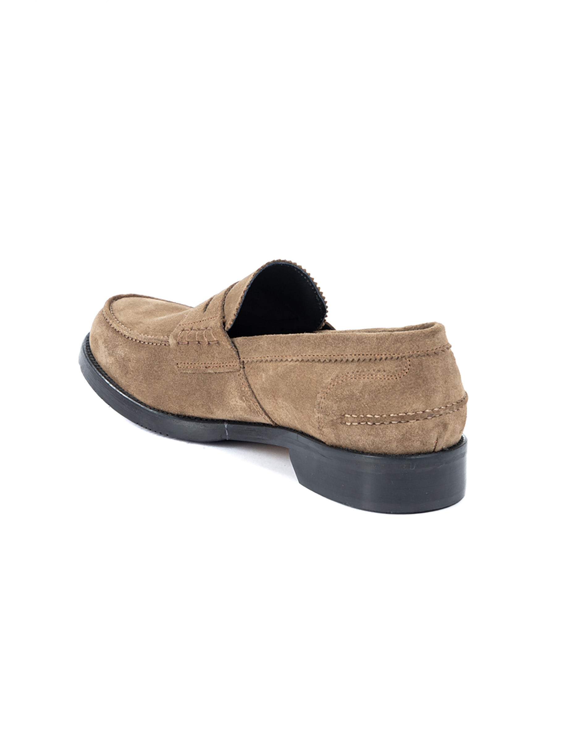 Leonardo - beige suede college