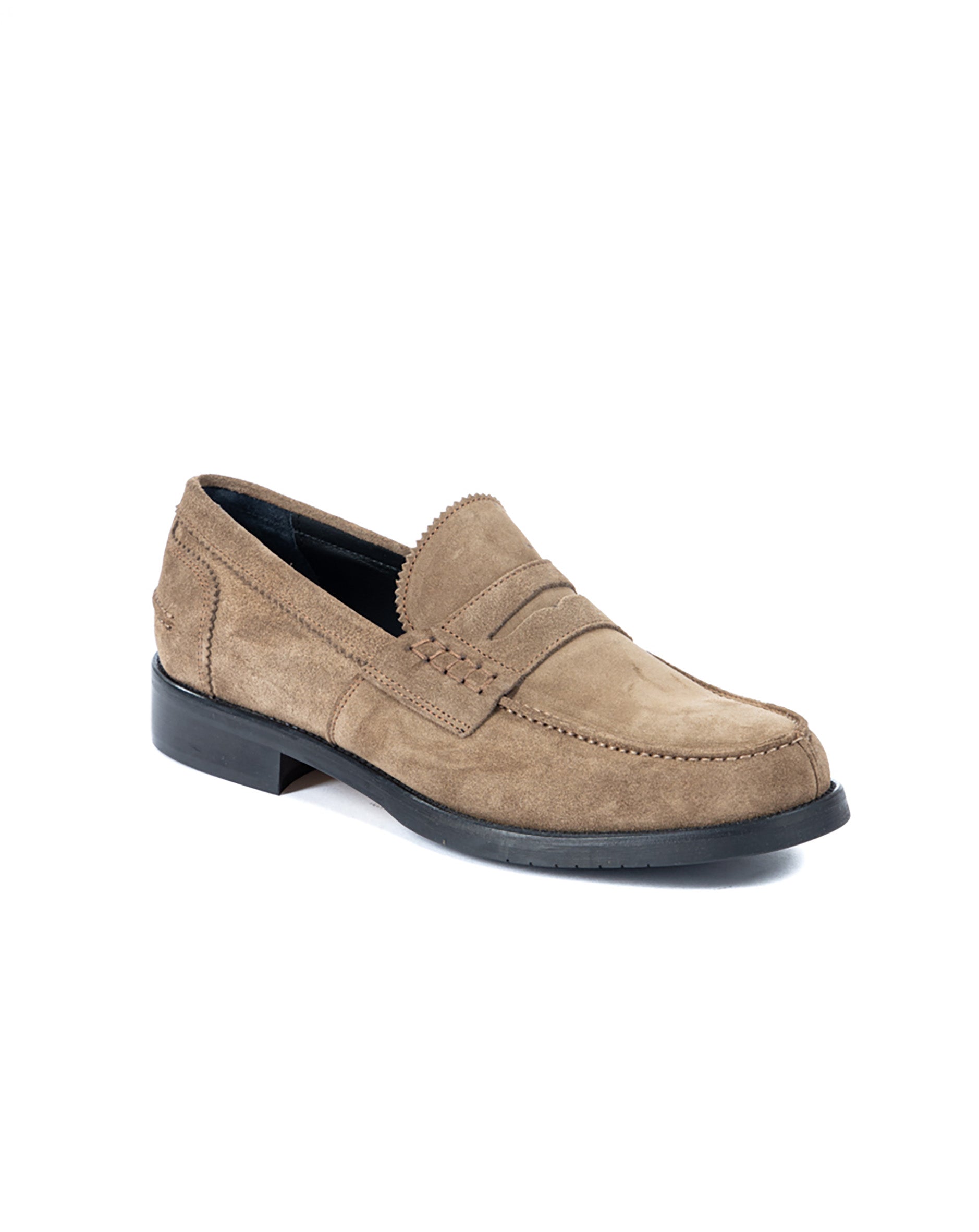 Leonardo - beige suede college