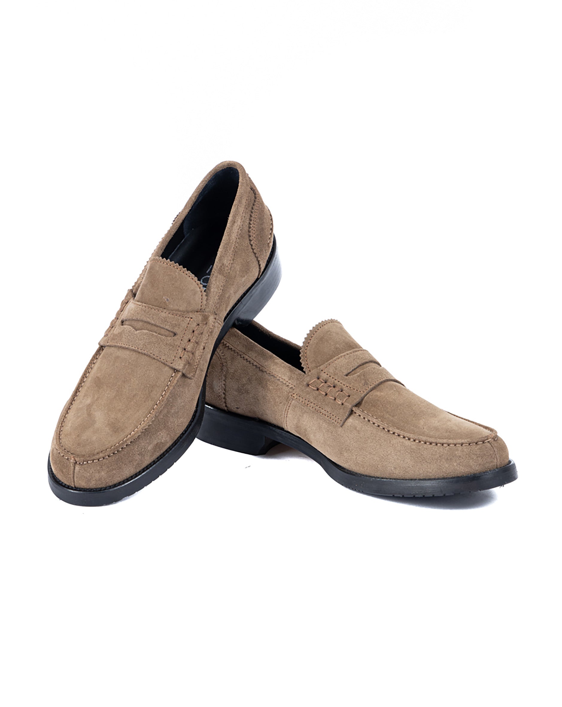 Leonardo - beige suede college