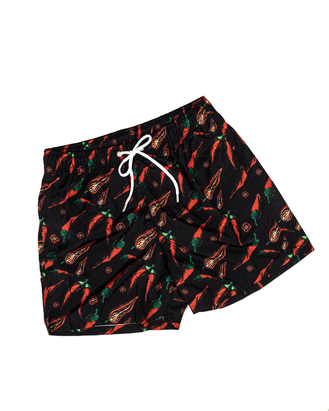 Swimsuit - Black chilli pattern