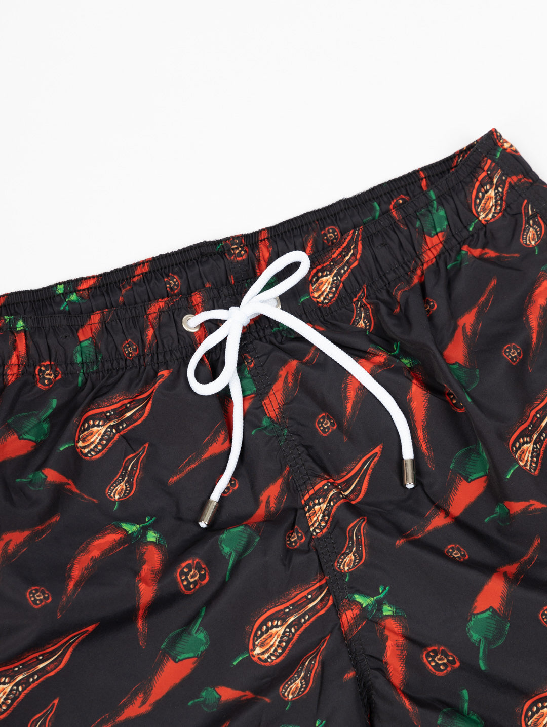 Swimsuit - Black chilli pattern