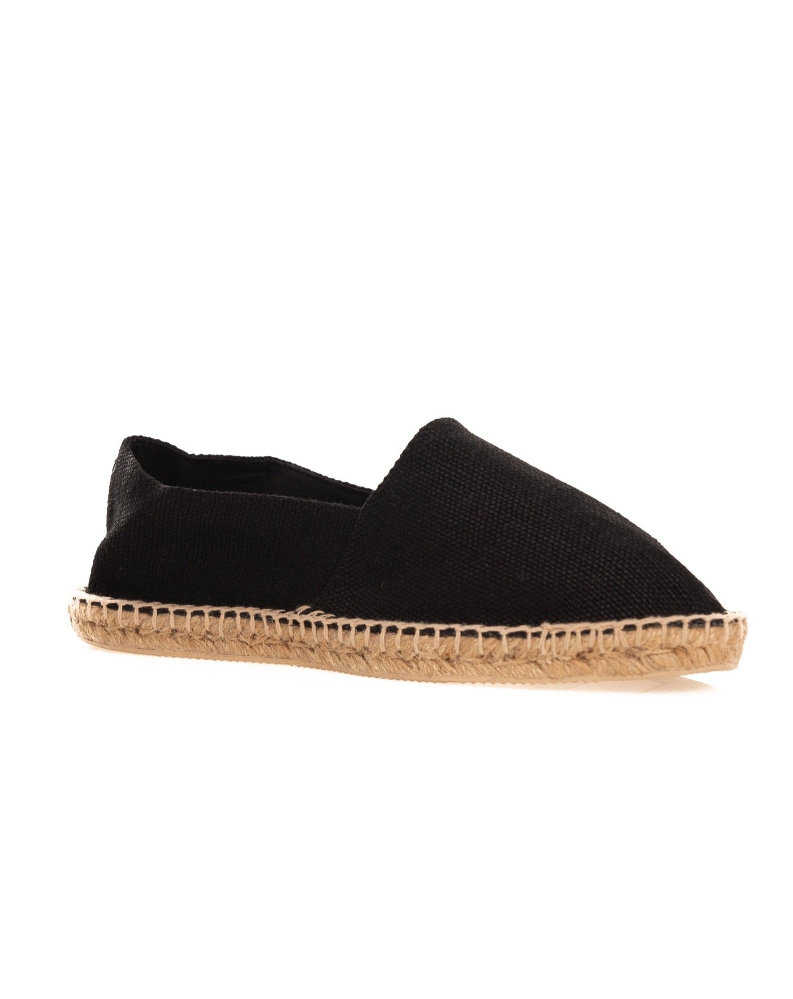 Basic black espadrilles