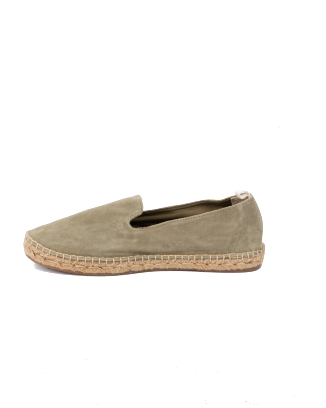 Athens - green suede espadrilles