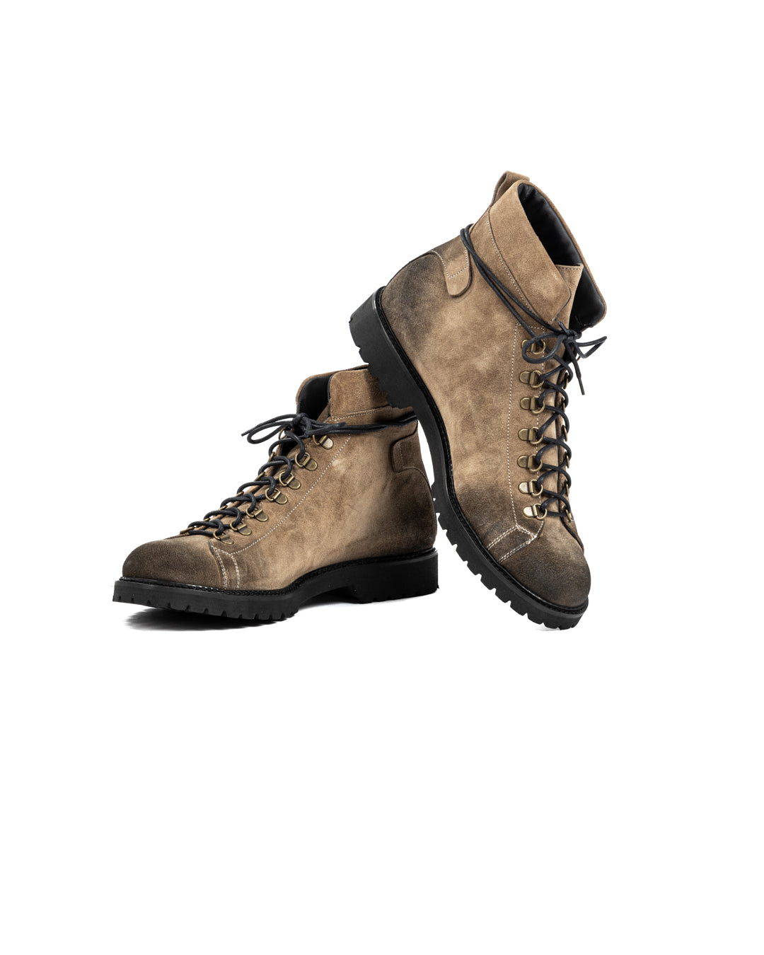 APOLLO - BOTTINES EN DAIM BEIGE