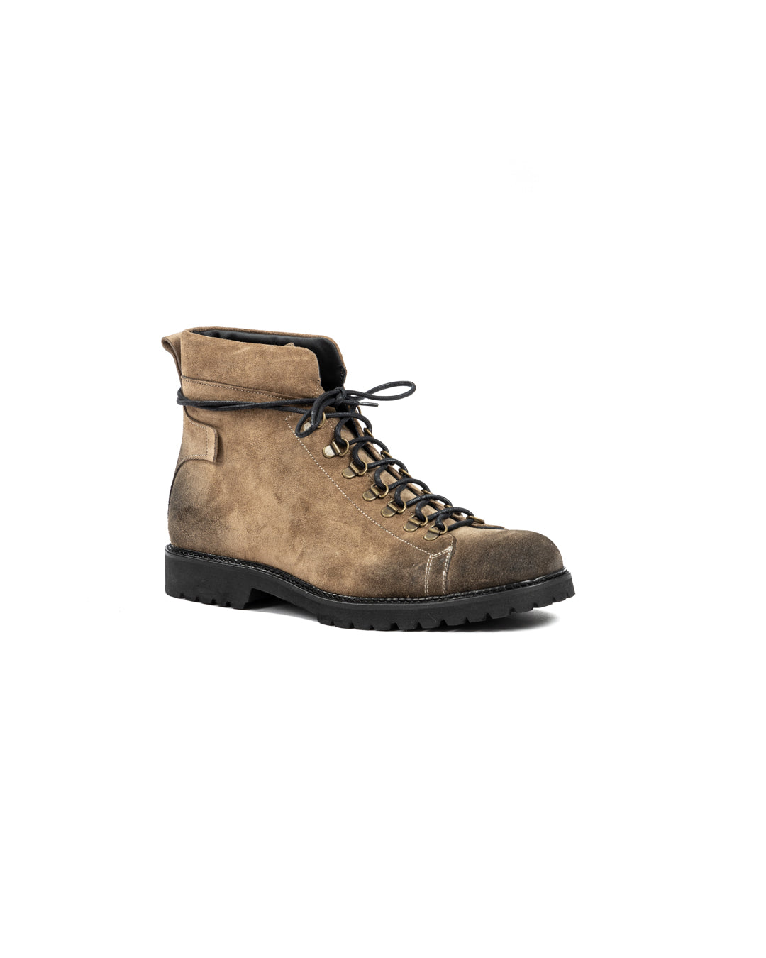 APOLLO - BOTTINES EN DAIM BEIGE